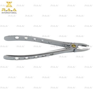Forceps d'extraction dentaire R.A.A. INTERNATIONAL F3, revêtement diamant, extraction universelle des dents supérieures antérieures, RAA-274 - Product Image 3