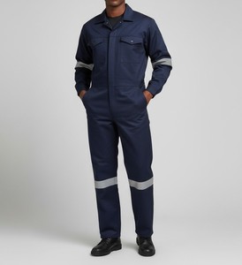 Combinaison de sécurité réfléchissante pour les travailleurs de l'industrie de la construction et du transport en entrepôt - Product Image 1