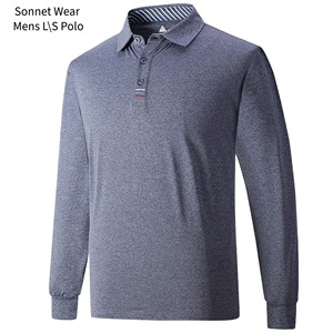 เสื้อโปโลแขนยาวสำหรับผู้ชาย - Product Image 5
