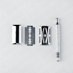 Classic Manual Safety Razor Double Edge Shaving Tool with 1 Handle and 1 Replacement Blade for <b>Men</b> - Product Image 3