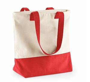 Custom Logo Eco-Friendly 100% Cotton <b>Canvas</b> Heavy Duty Reusable Tote <b>Bag</b> with Gusset Long Handle Zipper Closure for Travel - Product Image 6