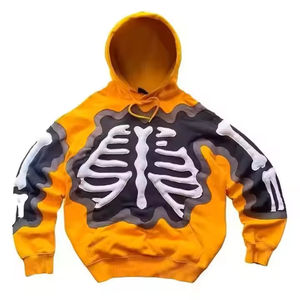 Nouvelle Collection : Sweat à Capuche Streetwear Confortable et Lourd avec Impression 3D en Relief pour Hommes 2026 - Product Image 5