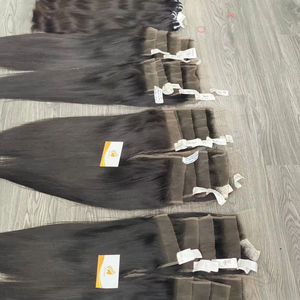 Extensiones de Cabello Virgen Remy Vietnamita con Cierre, de 8 a 32 Pulgadas, Todos los Colores Disponibles, Precio al por Mayor, 100 Gramos - Product Image 1