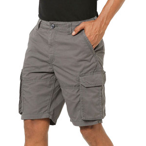 Shorts décontractés légers d'été pour hommes, taille élastique, motif uni, respirants, en Spandex/Polyester, séchage rapide, écologiques, pour le quotidien - Product Image 4