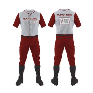 Uniforme de Béisbol de Buena Calidad, el Más Vendido, Diseña el Tuyo Propio Diseño y Logotipo, Ropa Deportiva Ligera, Uniforme de Béisbol de Alta Demanda - Product Image 5