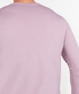 เสื้อยืดแขนยาวผู้ชาย คอโอ ทรงเข้ารูป ผ้าคอตตอน 100% คุณภาพสูง สีพื้น ผ้าถัก สำหรับใส่ลำลอง ออกกำลังกาย วิ่ง เหมาะสำหรับทุกเพศ - Product Image 5