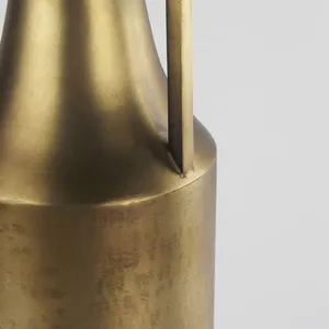 Minimalist Brass Tabletop <b>Vase</b> Handmade Decorative Metal Flower <b>Vase</b> for Modern Living Spaces - Product Image 3