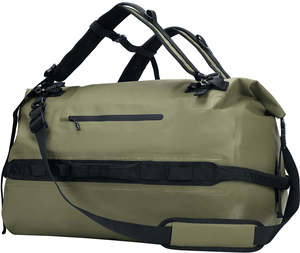 Bolsa de Lona Impermeable Resistente, Bolsa de Viaje con Cierre Enrollable, Mochila Convertible con Correas, Equipo de Kayak para Exteriores - Product Image 2