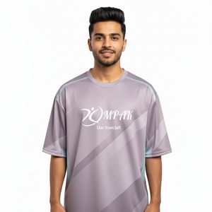 Camiseta Sublimada Oversize para Hombre, Estilo Urbano Casual, Prenda Moderna de Corte Holgado - Product Image 1