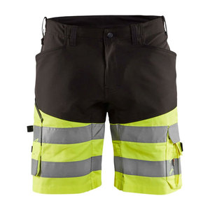Pantalones Cortos de Trabajo para Hombre, Reflectantes, Transpirables, con Múltiples Bolsillos, para Construcción y Seguridad - Product Image 4