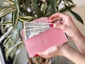 Handmade Genuine Leather Luxury Lightweight Bill Holder & <b>Folder</b> with Customizable Options LBH-0229 - Product Image 3