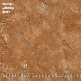 Moderne blanc 800*800mm porcelaine anti-dérapant émaillée finition polie effet mat gris marbre carrelage sol brique réfractaire chambre appartement - Product Image 5