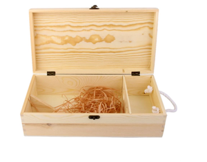 Boîte à <span class=keywords><strong>vin</strong></span> en <span class=keywords><strong>bois</strong></span> <span class=keywords><strong>vide</strong></span>, porte-bouteilles double, <span class=keywords><strong>caisse</strong></span> de transport - Product Image 6
