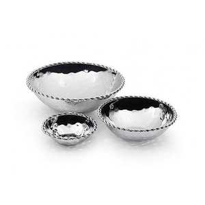 Modern luxury <b>ice</b> <b>cream</b> bowl Metal stem serving <b>dish</b> Silver gold dessert bowl Hammered metal pudding <b>dish</b> - Product Image 4