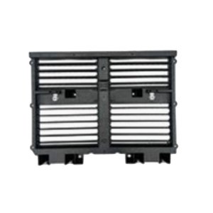 Front Radiator <b>Shutter</b> Assembly for 68425775AD 68425775AC - Product Image 1