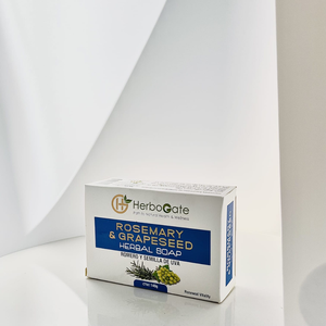 Jabón Herbal Natural de Romero y Semilla de Uva para una Limpieza Profunda, Hidratación y Cuidado Diario de la Piel - Product Image 5