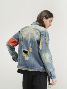 Chaqueta de Mezclilla con Forro Térmico para Hombre |   Ropa Exterior de Jean con Forro Polar para el Frío de Invierno - Product Image 2