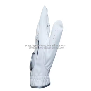 Guantes de golf para zurdos personalizados de alta calidad para hombres y mujeres Equipo deportivo de cuero Cabretta genuino EOM aceptado - Product Image 3