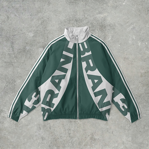 Streetwear Oversized <b>Wind</b> <b>Breaker</b> Tracksuit Nylon Jogging Set Reflective Custom Sweatsuit <b>Wind</b> <b>Breaker</b> Jacket Tracksuit for Me - Product Image 3