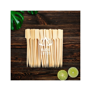 OFFRE LIMITÉE Brochettes en bambou pour grillades et décoration de fête, matériau lisse et propre, vente en gros, exportation, approvisionnement B2B - Product Image 1