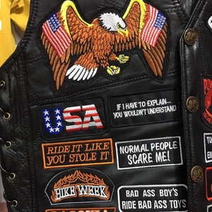 Unisex <b>Black</b> Genuine Cowhide Leather Breathable Winter Motorcycle <b>Vest</b> Custom Biker Sleeveless Riding <b>Vest</b> Plus Size OEM ODM - Product Image 5