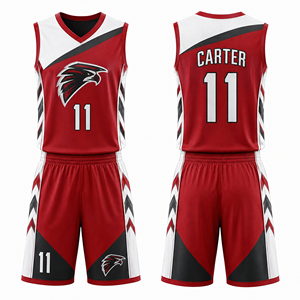 Uniforme de Baloncesto Personalizado al por Mayor para Clubes: Baloncesto de Cancha, Tiro, Drible, Rebote, Defensa, Ofensiva, Fastbreak, Centro, Delantero, Streetball - Product Image 1