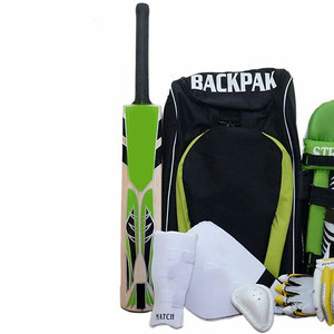 Ensemble de cricket senior 9 pièces en bois léger et durable, livraison gratuite, stock AU, équipement de cricket complet, fournisseur OEM - Product Image 2