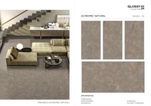 Azulejo de Porcelana Brillante de Primera Calidad, 600x1200, Formato Grande, Superficie Pulida, para Paredes y Pisos, Uso Decorativo Interior y Exterior Moderno - Product Image 4