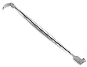 เครื่องมือผ่าตัดแบบปลายทู่ Senn Miller Retractor ขนาด 6 3/8 นิ้ว แบบสองด้าน ใช้งานด้วยมือ ระดับ Class I ได้รับการรับรองมาตรฐาน CE - Product Image 5