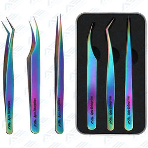 Pinzas de extensión Instrumentos de belleza Pinzas de extensión de pestañas Agarre de precisión Instrumentos de cuidado de belleza Instrumentos de belleza Herramientas - Product Image 3