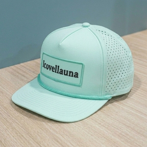 Gorra de Golf Personalizada de 5 Paneles con Cierre a Presión, Logotipo Tejido Perforado con Láser, OEM, ODM, Marca Privada, MOQ Bajo - Product Image 2