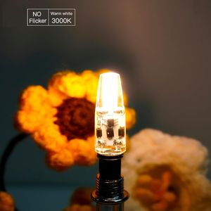 Bombilla LED 2W Blanco Cálido 3000K AC/DC12V-24V 1505 COB Equivalente a 20W T3 Tipo JC Base Bi-Pin G4 Halógena 6.ª Generación - Product Image 2