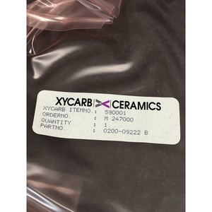 AMAT 0200-09222 XYCARB <b>CERAMICS</b> <b>RING</b>, EXTERNAL - Trusted Global Legacy Semiconductor Equipment and Parts at - Product Image 3
