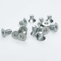 Vis autotaraudeuses YuFu en gros, M1.6 x 7 mm, tête trapézoïdale, Torx, en acier 316, norme ISO, pouces/métrique