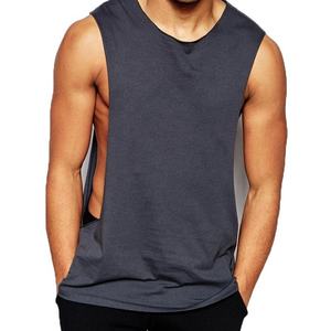 Vente en gros de vêtements de fitness d'été personnalisés pour hommes, débardeur en polyester et spandex pour musculation - Product Image 1