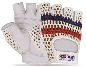 Nouveaux Gants de Sport d'Extérieur en Cuir Véritable Légers, Antidérapants et Respirants, à Demi-Doigts en Maille, pour Hommes et Femmes, Fitness et Musculation 2026 - Product Image 1