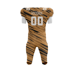 Custom American Football Uniform Lightweight & Sublimated American Football Jersey with <b>Padded</b> Pant Youth & Adult Gridiron Kit - Product Image 4