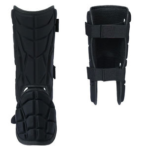 Protège-jambes blancs avec fermeture auto-agrippante, cadre en aluminium, frein en V, légers, en polyester/coton/EVA, protection pour adultes, toutes saisons - Product Image 2