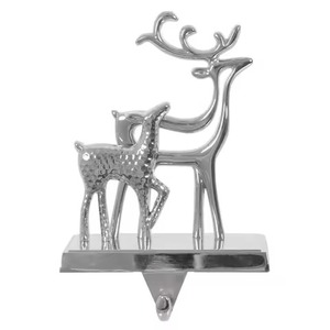 Luxury Christmas <b>Stocking</b> <b>Holder</b> Metal Accent for Seasonal Decoration Collection - Product Image 6