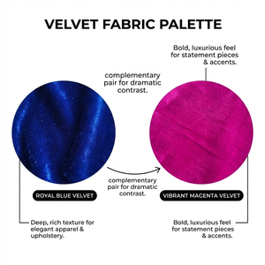 Premium Plush Velvet Fabric Bright Colors for Luxury Box Covering Soft Hand feel Velvet <b>Textile</b> for Jewelry Gift Box <b>Packaging</b> - Product Image 6