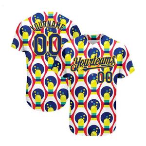 Camiseta de Béisbol Personalizada con Transferencia Térmica, Transpirable, de Malla de Spandex/Algodón para Adultos, Logotipo Personalizado Profesional, Calidad Superior - Product Image 5