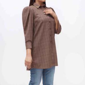 1PC Flanelle à carreaux Top PW3264 Chaussures tendance en toile - Product Image 2