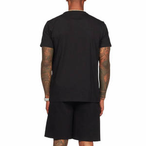 Conjunto de Camiseta y Pantalones Cortos para Hombre, Estilo Urbano Informal, Dos Piezas, para Verano, Ropa de Calle, Gimnasio, Fitness, Uso Diario - Product Image 6