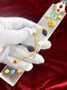 Varita de selenita plana hecha a mano 2025, piedra de lepidolita, limpieza energética, escultura de trabajo de Feng Shui Klay, mascota curativa blanca y púrpura - Product Image 4