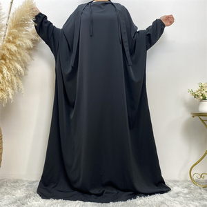 Custom Made Modest Long Sleeve <b>Islamic</b> Clothing-Embroidered Women's Abaya Dress Wholesale Available Traditional Muslim Apparel - Product Image 5