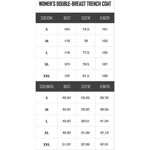 <b>Double</b> <b>Breasted</b> Trench <b>Coat</b> <b>Womens</b> Long Belted Windbreaker Elegant Autumn Winter Outerwear Custom Logo - Product Image 6