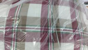 Tissu écologique à carreaux écossais (tartan) pour la production de vêtements et textiles durables, disponible en gros. - Product Image 5