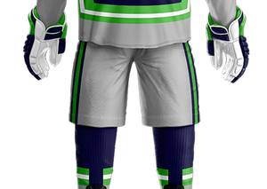 Derniers modèles d'uniformes de hockey sur glace pour homme, logo/couleur personnalisés, respirant, meilleure qualité, uniforme de hockey sur glace de haute qualité avec anti-rides - Product Image 6