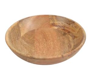 Ensaladera elegante y duradera de estilo americano clásico, hecha a mano, madera de mango torneada, Color personalizado, servicio de estilo de comedor moderno - Product Image 1