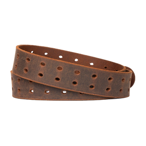 Ceinture en cuir de vachette pour homme, design tendance, finition lisse, boucle en métal, ceinture de bureau - Product Image 2